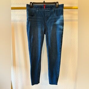Spanx pull-on stretchy skinny jeans, large